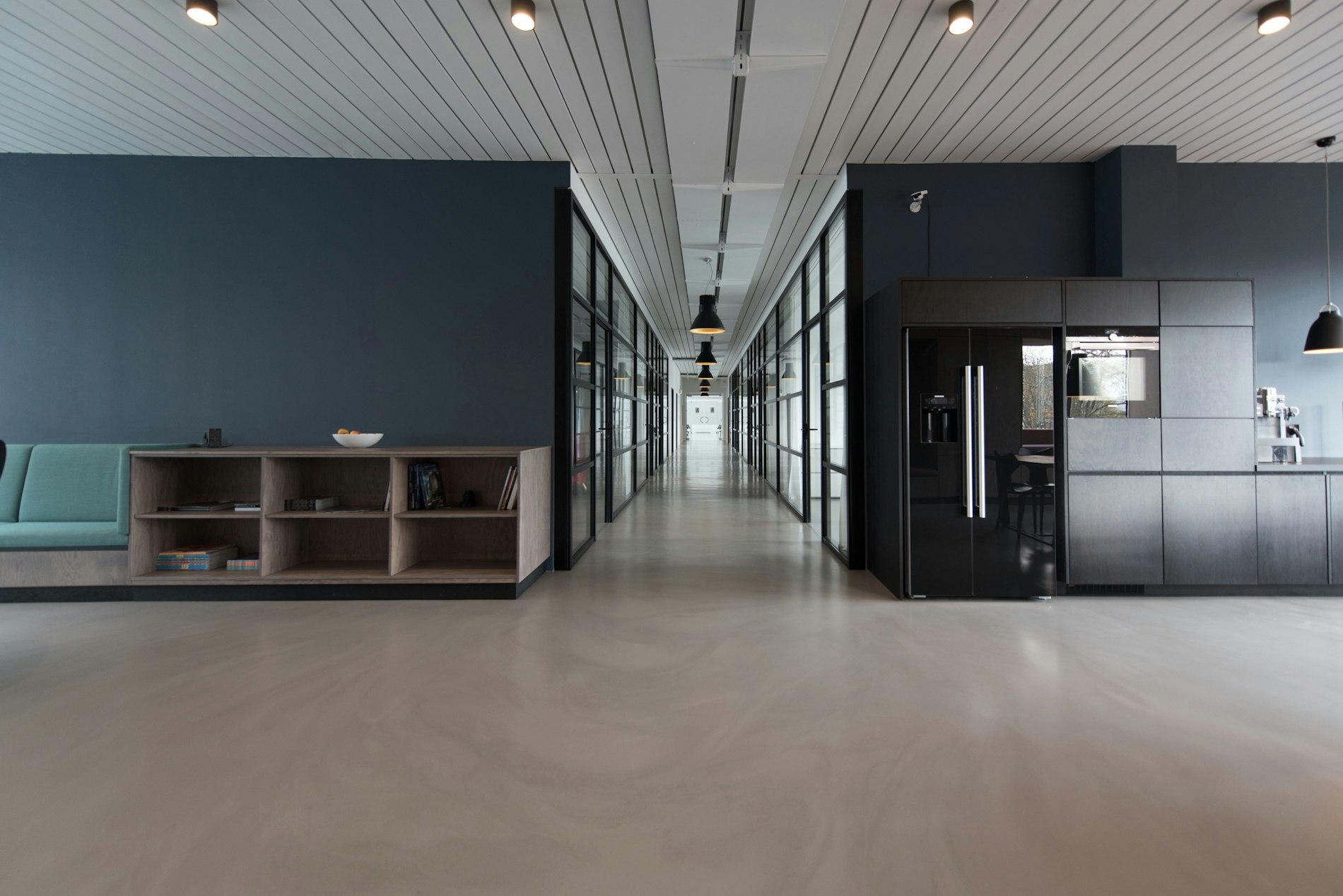 Modern office workspace